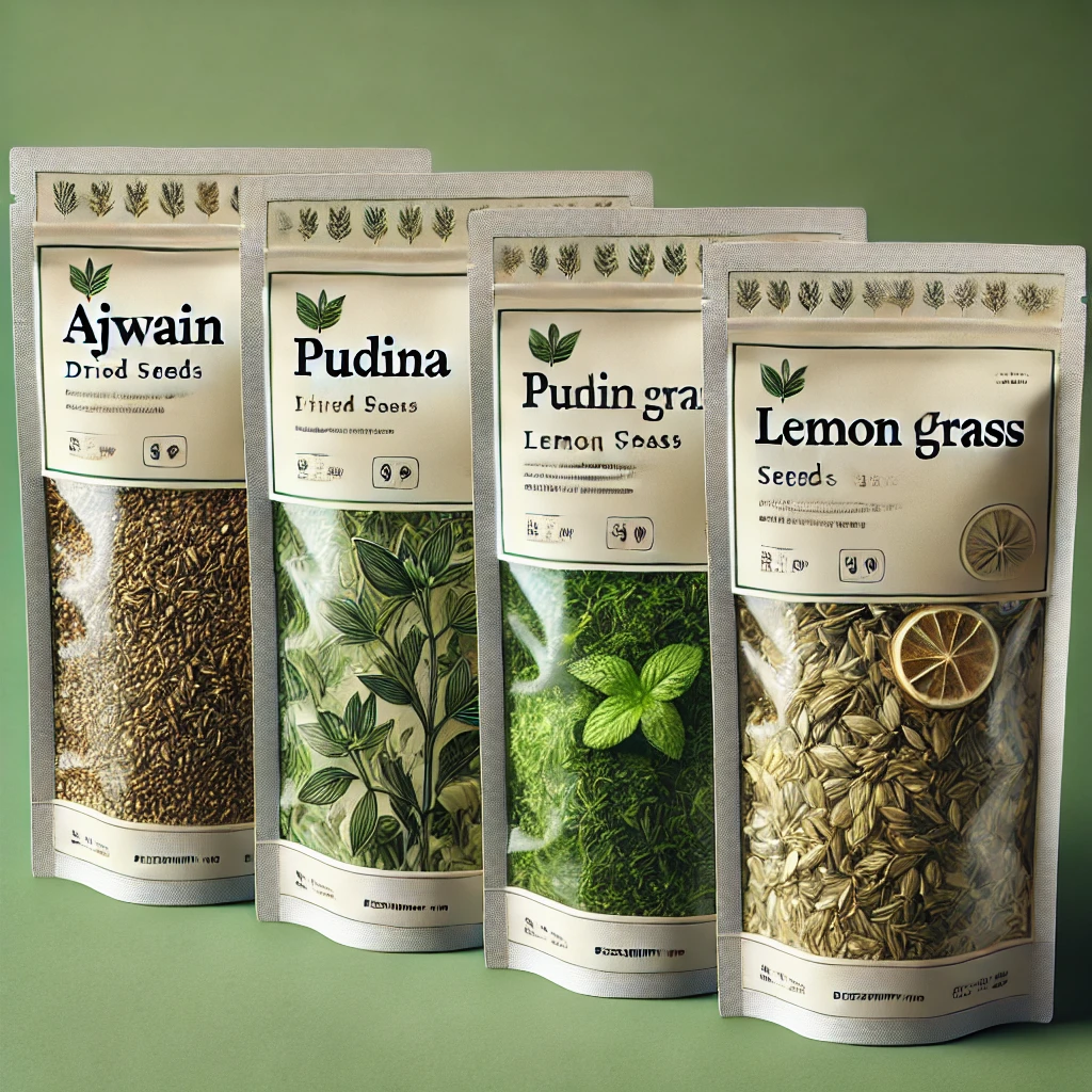 Ajwain, Pudina, Lemon Grass, and More