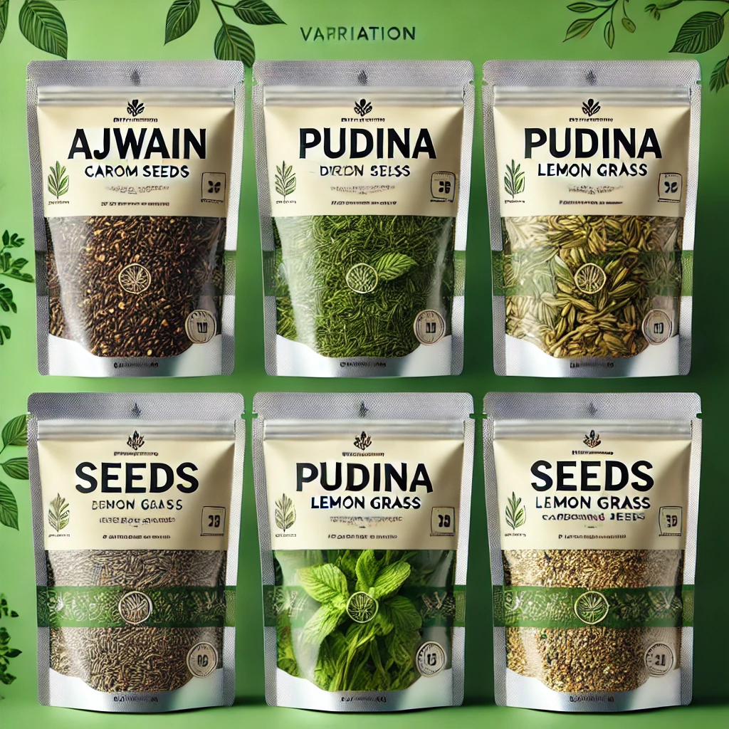 Ajwain, Pudina, Lemon Grass, and More2