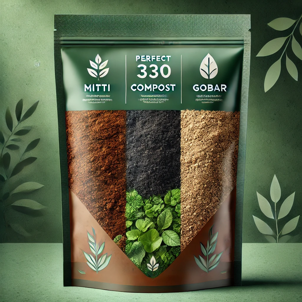 Mitti + Compost + Gobar