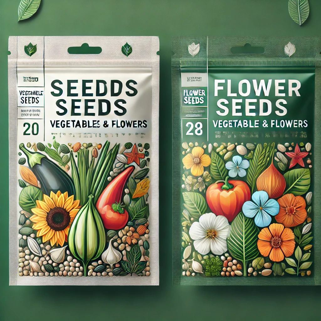 Seeds Vegetables & Flowers